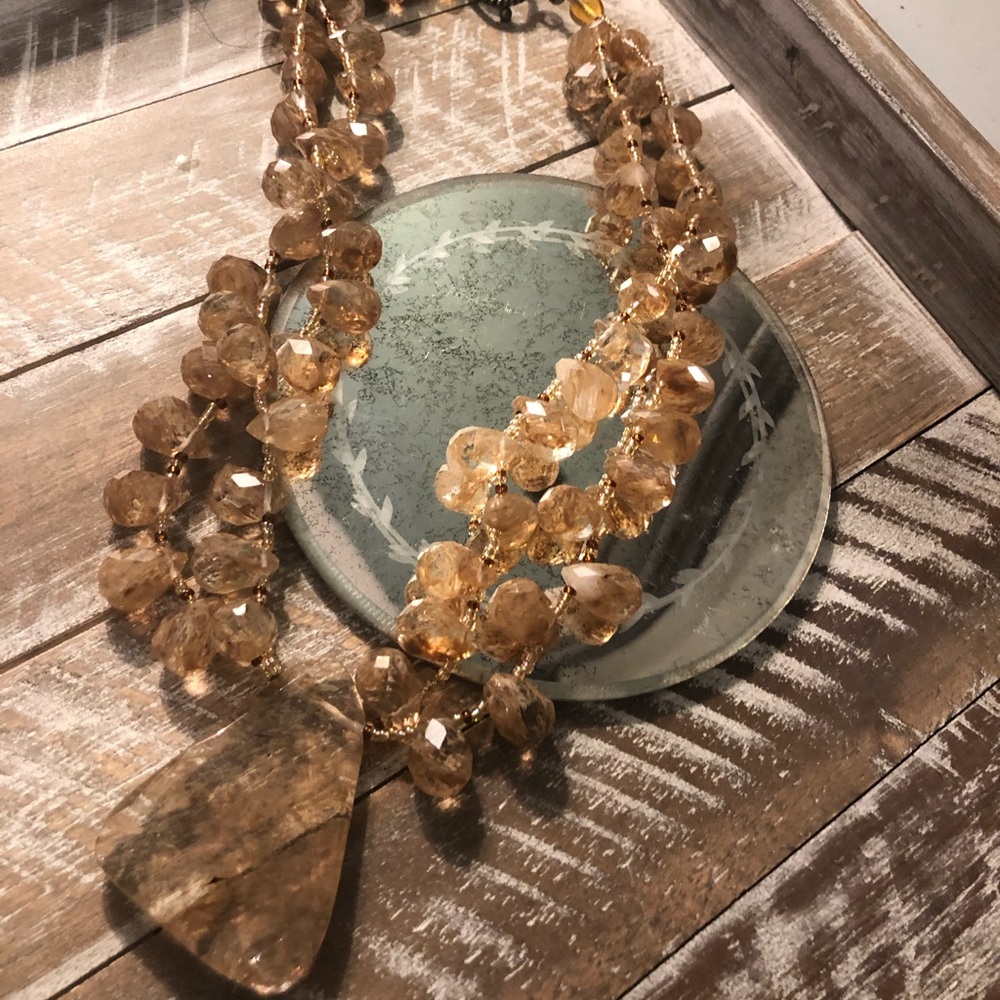 Vintage ...... crystal necklace
